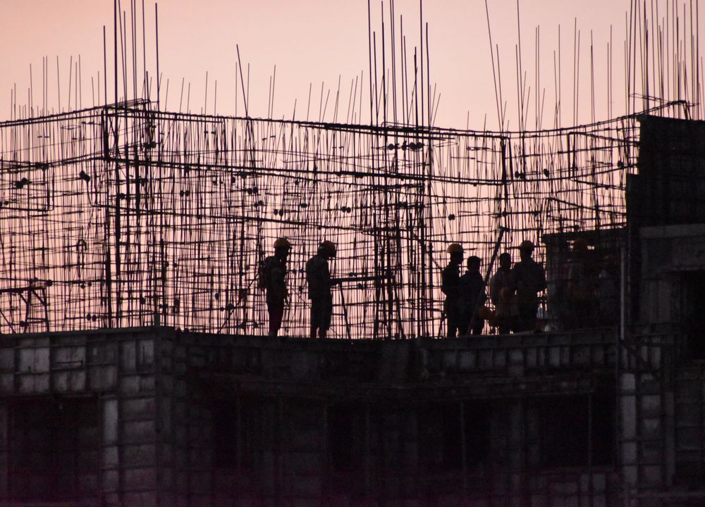 Construction banner
